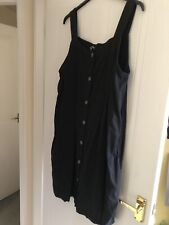 Black pinafore dress for sale  BANBURY