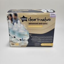 Usado, Tommee Tippee Advanced Anti-Colic NB 0m conjunto de mamadeira, 5 oz, fluxo lento 4 peças comprar usado  Enviando para Brazil