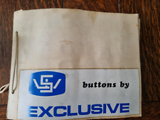 Buttons vintage sample for sale  WELWYN