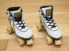 Rio Roller Varsity Quad Roller Skates - White / Gold GIRLS / WOMEN UK 5 for sale  Shipping to South Africa
