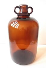 Brown glass demijohn for sale  CHELMSFORD
