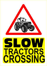 Slow tractors crossing for sale  Shipping to Ireland