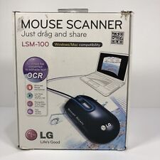 Escáner de ratón inteligente LG USB modelo LSM-100 compatible con Windows/Mac ¡usado una vez! segunda mano  Embacar hacia Argentina