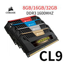 Corsair Vengeance Pro 32GB 16GB 8GB 4GB DDR3 1600MHz CL9 PC Memory SDRAM LOT UK for sale  Shipping to South Africa