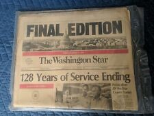 Washington star newspaper for sale  Jacksonville