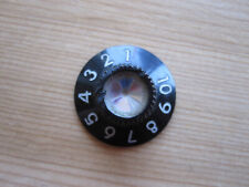 1 silverface Fender amp knob vintage Deluxe Princeton Reverb Twin Vibrolux black for sale  Shipping to Canada