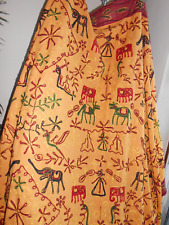 Large embroidered indian for sale  BIRMINGHAM