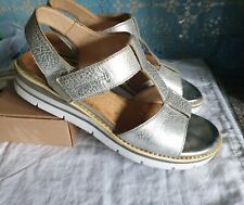 Caprice sandalen silber gebraucht kaufen  Neuenkirchen