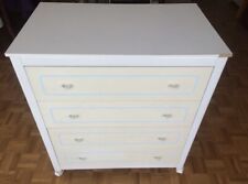 Commode blanche tiroirs d'occasion  Courbevoie