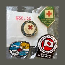 Lot of 4 Vintage American Red Cross Pins for sale  Lahaina