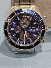 Citizen promaster chronograph for sale  IVER