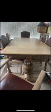 chunky oak dining table for sale  WIRRAL