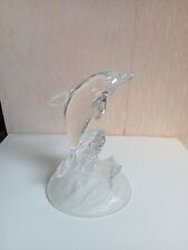 Statuette dauphin cristal d'occasion  Saint-Loup-sur-Semouse