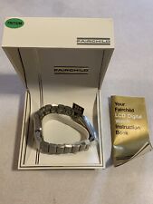 NOS - Mens Fairchild LCD Digital Watch - MSRP $82.50, used for sale  Shipping to South Africa