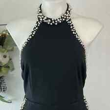 Black halter jumpsuit for sale  Shipping to Ireland