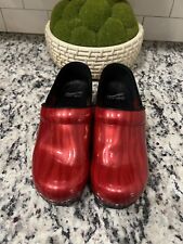 Dansko XP Professional Clogs Red Shoe Comfort M•1 Women’s 37 (read description) for sale  Shipping to South Africa