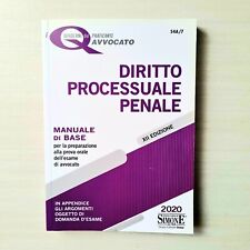 Diritto processuale penale usato  San Giorgio A Cremano