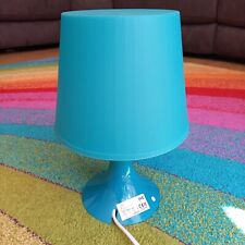 IKEA LAMPAN Retro 90s Bedside Table Lamp Bright Blue Plastic Discontinued till salu  Toimitus osoitteeseen Sweden