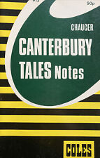 Canterbury tales notes usato  Mondragone
