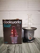 Cookworks chocolate fountain for sale  Shipping to Ireland