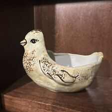 LOUISVILLE Stoneware CHICKEN BIRD PLANTER Hand Painted Speckled for sale  Shipping to South Africa