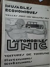 Unic automobile henri d'occasion  Saint-Nazaire