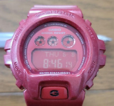 Relógio de pulso Casio G-Shock DW6900SM vermelho metálico USADO para homens/mulheres Japão, usado comprar usado  Enviando para Brazil