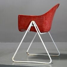 Walter Papst, Schalenstuhl Wilkhahn rot Kinderstuhl Child Chair Mid Century 50er comprar usado  Enviando para Brazil