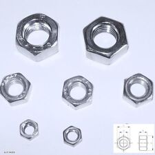 Hex nuts stainless for sale  Shipping to Ireland