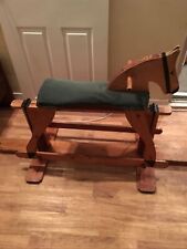 Rocking Horse Vintage Wooden Rocking Horse Swing Solid Pony Garden Conservatory, used for sale  EASTLEIGH