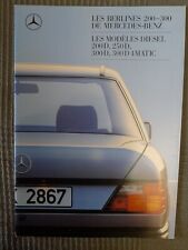 Catalogue mercedes benz d'occasion  Le Touquet-Paris-Plage
