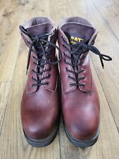 mens leather caterpillar boots size 9 for sale  SUNDERLAND