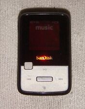 SanDisk Sansa Clip Zip (8GB) MP3 reproductor multimedia digital Negro. funciona muy bien segunda mano  Embacar hacia Argentina