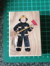 Fireman wooden rubber for sale  BOLTON