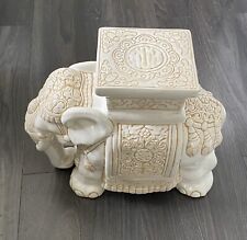 Ceramic cream elephant for sale  FERNDOWN