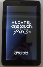 Tablet Android Alcatel OneTouch Pixi3 (7) 2GB Desbloqueado, Preto, veja fotos, FUNCIONA comprar usado  Enviando para Brazil