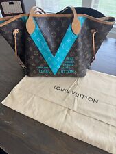 Louis Vuitton Neverfull NM Tote Limitowana edycja V Monogram Płótno MM na sprzedaż  Wysyłka do Poland