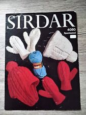 Vintage sirdar knitting for sale  CHESTERFIELD