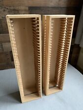 2 x IKEA BOALT PORTA CD RACKS - Montaje en pared/de pie libre 35 CD cada uno, usado segunda mano  Embacar hacia Argentina