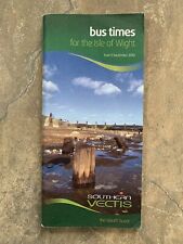 Southern vectis timetable for sale  WEYMOUTH