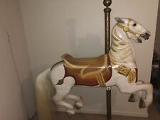 antique wooden carousel horse for sale  Shipping to Canada