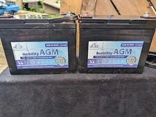 Agm battery 12v for sale  POOLE