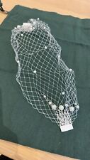 Bridal birdcage veil for sale  HOOK