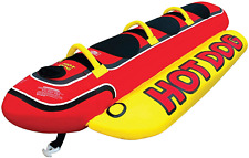 Usado, Tubo rebocável Airhead Hot Dog 3, 1-3 para passeio de barco comprar usado  Enviando para Brazil