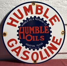 Vintage humble gasoline for sale  Johnson City