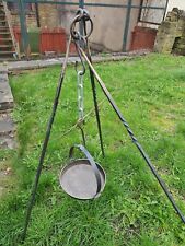 Iron camping tripod for sale  ELLAND