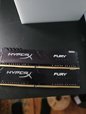 Memória HyperX Fury 16GB (2 x 8GB) (DDR4-2666) (HX426C16FB3K2/16) comprar usado  Enviando para Brazil