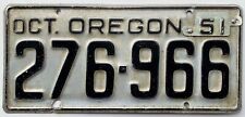 Oregon 1950 1951 for sale  Bloomsburg