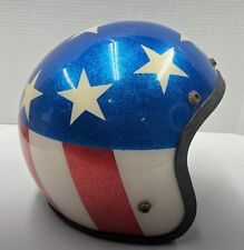 Usado, Casco de Motocicleta De Colección Estrellas Rayas Fácil Ciclista Capitán América LSI-4170 EE. UU. segunda mano  Embacar hacia Argentina
