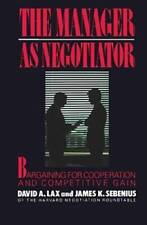 Manager negotiator hardcover for sale  Montgomery